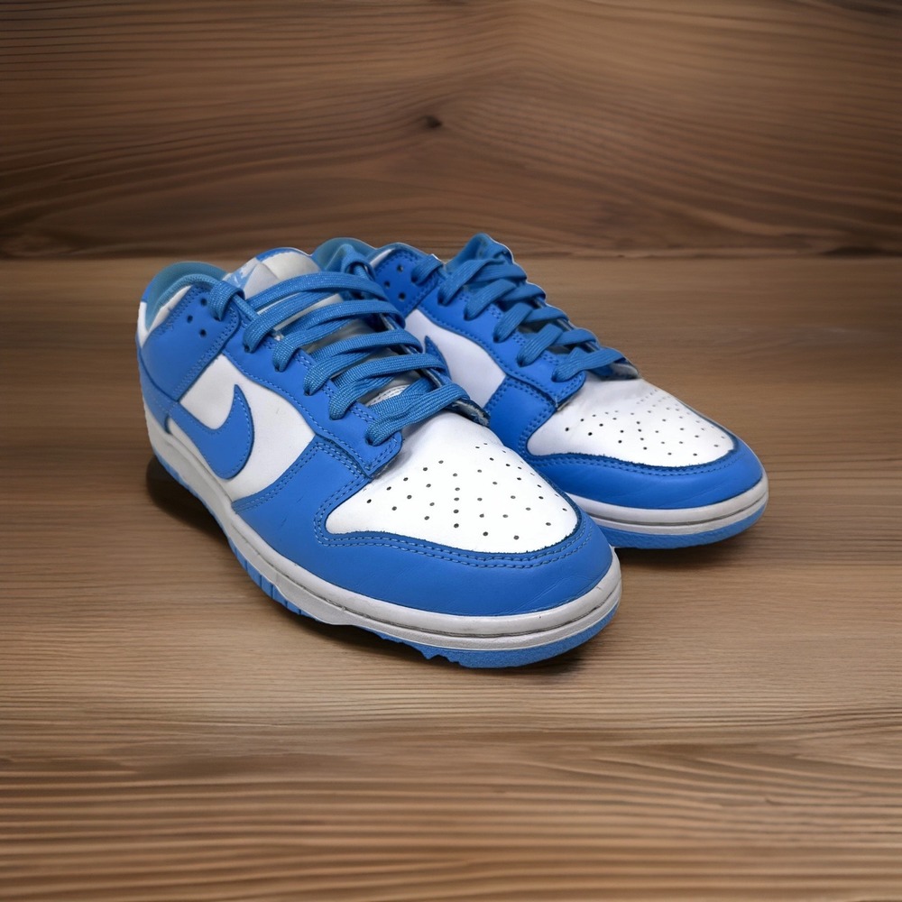 Nike Dunk Low Retro Mens Size 10 University Blue White DD1391-102 Sneaker